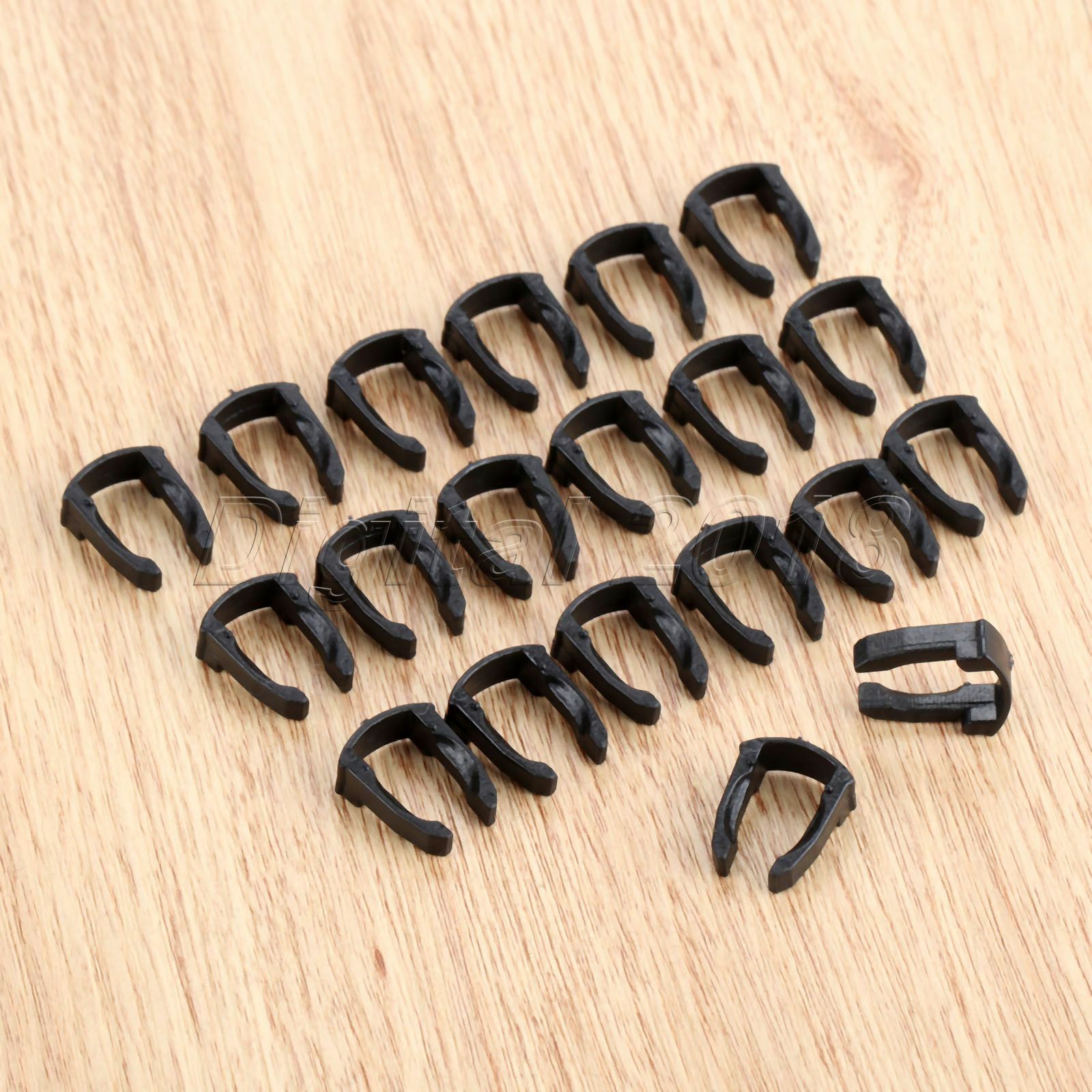 20X Black Plastic Clips Fastener Rivets Fitment for Skoda Octavia Bora Jetta