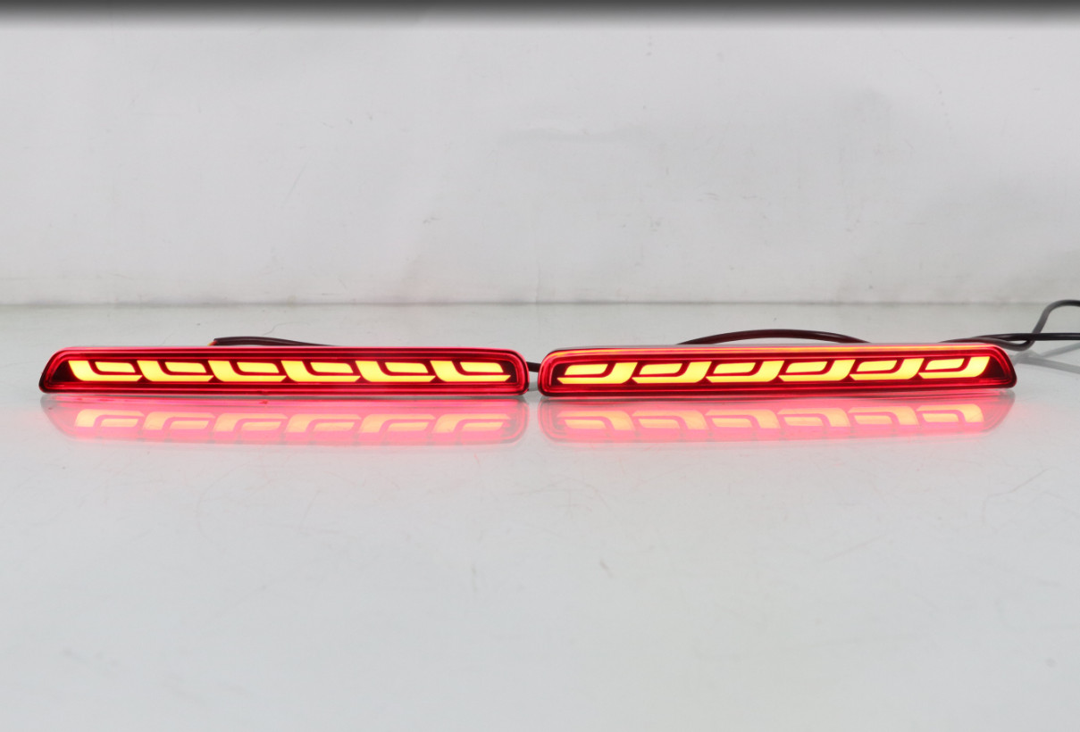 For Honda CR-V CRV 2023-2026 LED Rear Fog Light Tail Bumper Light Sets 2pcs