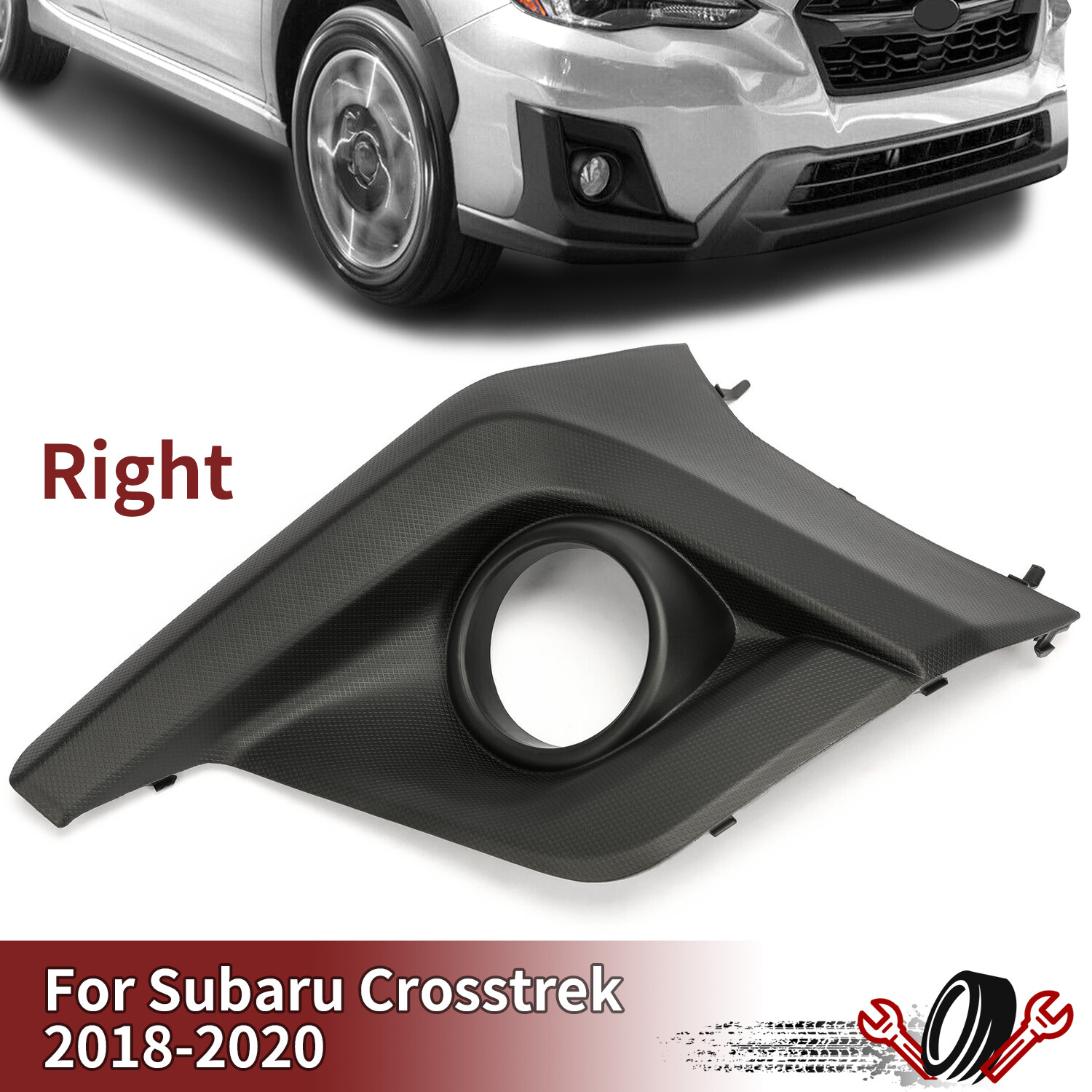 For 2018-2020 Subaru Crosstrek 57731FL082 XUV Passenger Side Fog Light Cover