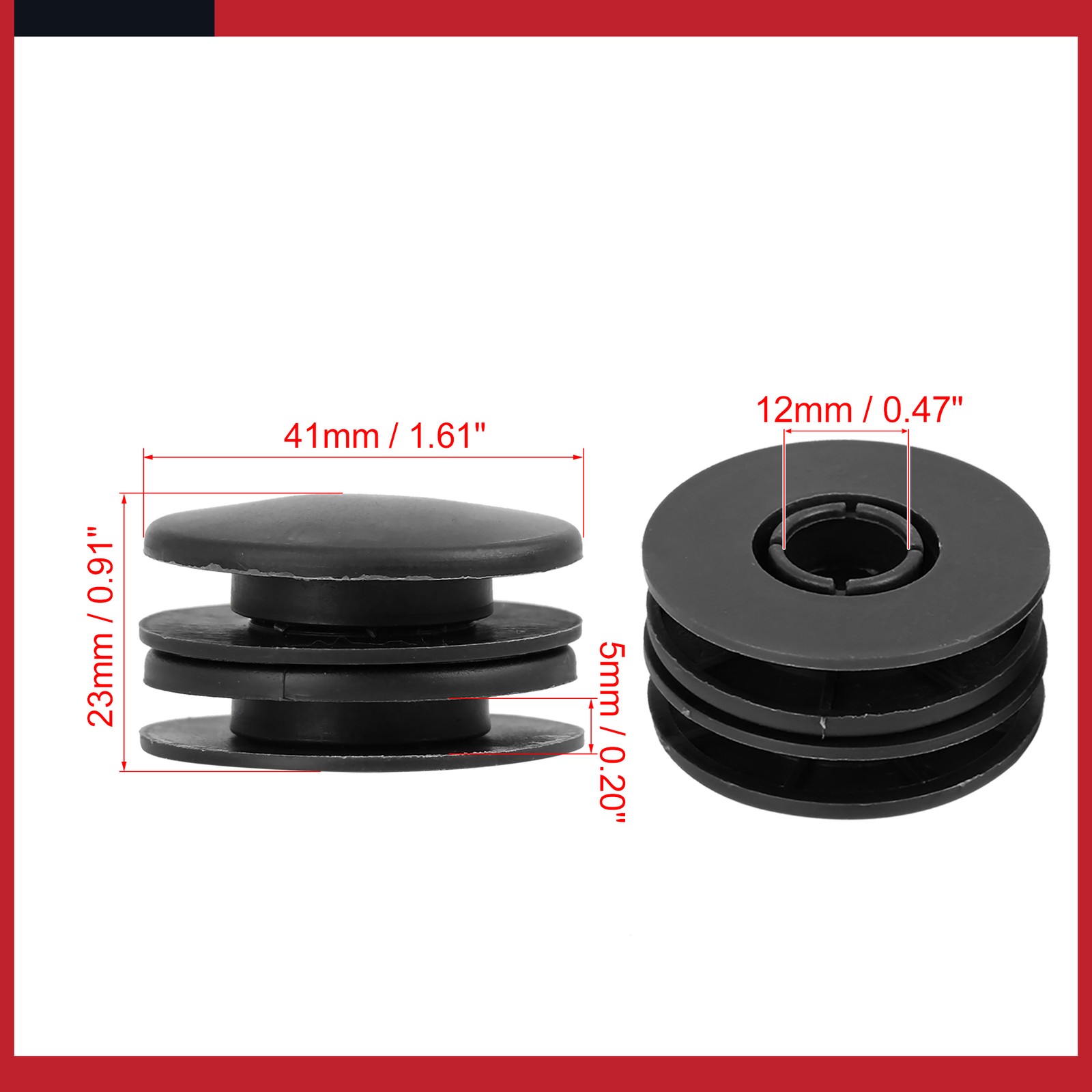 Universal Car Floor Mat Clips Fixing Grips Anti Slip Buckle 1.61 Inch Pack of 16
