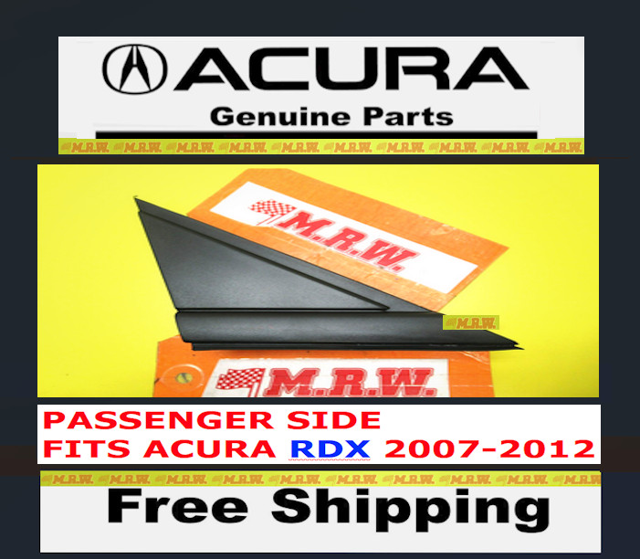 FENDER MOLDING DOOR MIRROR CORNER COVER TRIM CAP Passenger R for ACURA RDX 07-12