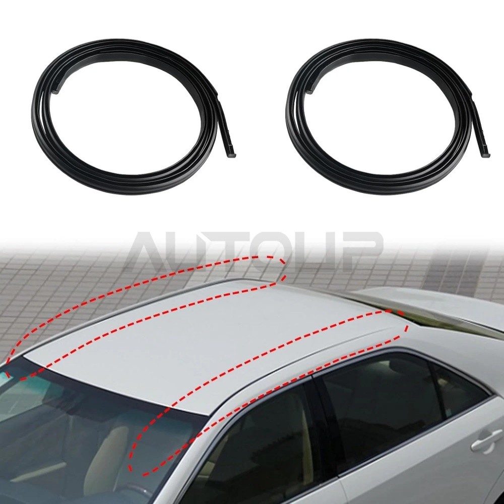 Left & Right Side Roof Drip Molding 75556-06080 For Toyota Camry 2012-2017