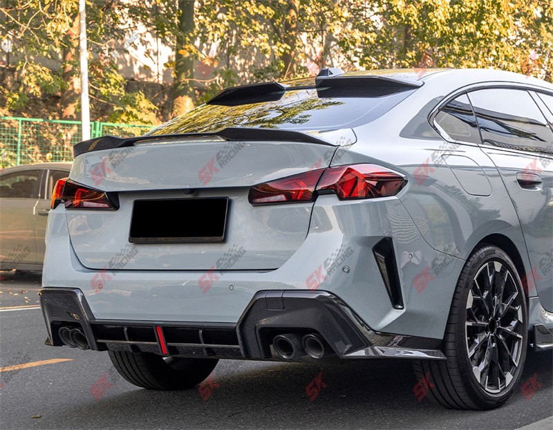 For BMW 2 Series Gran Coupe F74 Dry Carbon Fiber Rear Spoiler Wing Roof Wing Kit