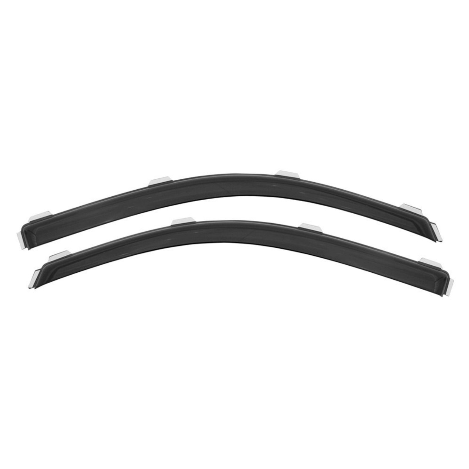 AVS In-Channel Front 2-PC Ventvisor Smoke Window Deflectors for Toyota Tacoma