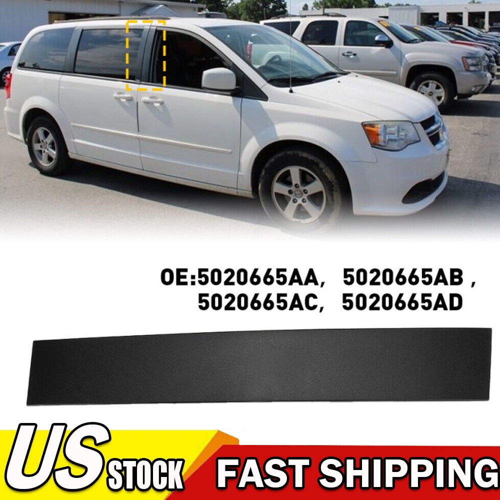 Front Right RH Door Applique Pillar Trim For Dodge Grand Caravan Town Country