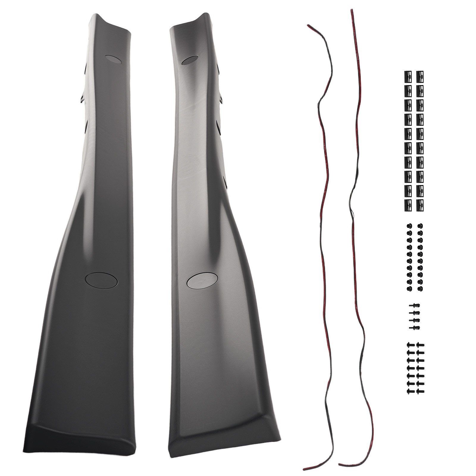 Side Skirt Diffuser Extensions for BMW E36 M3 Style 1992-1998 1999 ABS Plastic