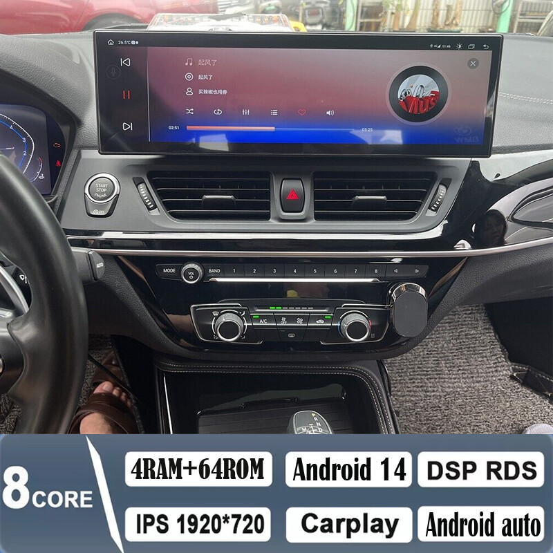 14.9 Android 13 Car Radio auto Stereo Carplay For BMW 1 Series F52 2017-2019 Evo