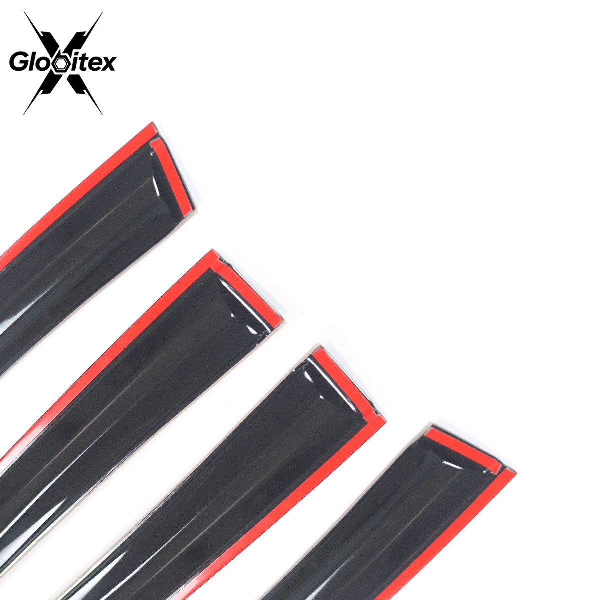 For 2020-2025 Nissan Sentra JDM Mugen Style Window Visors Rain Guards Vents US