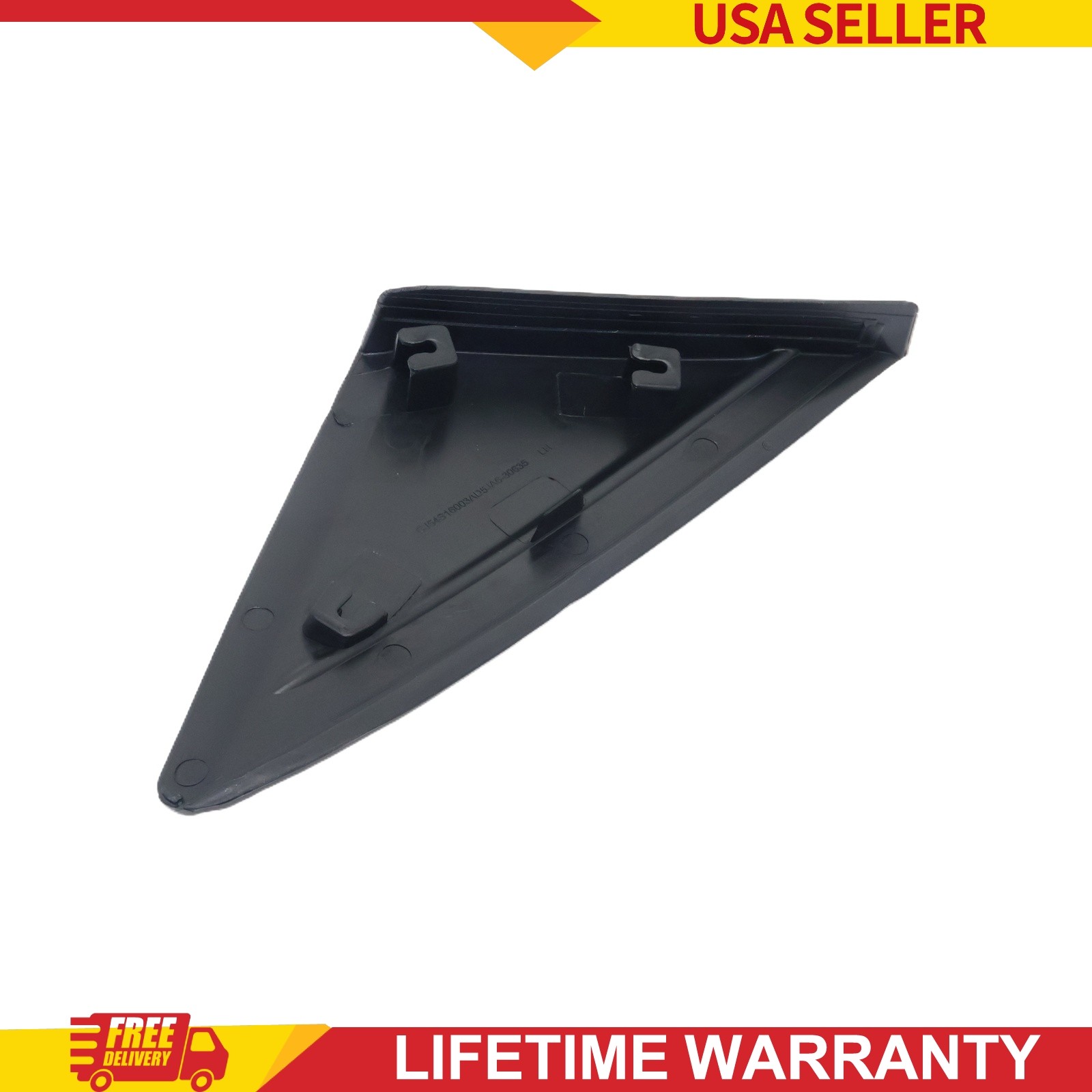 New Front Left+Right Mirror Corner Triangle Fender Cover For 13-19 Ford Escape