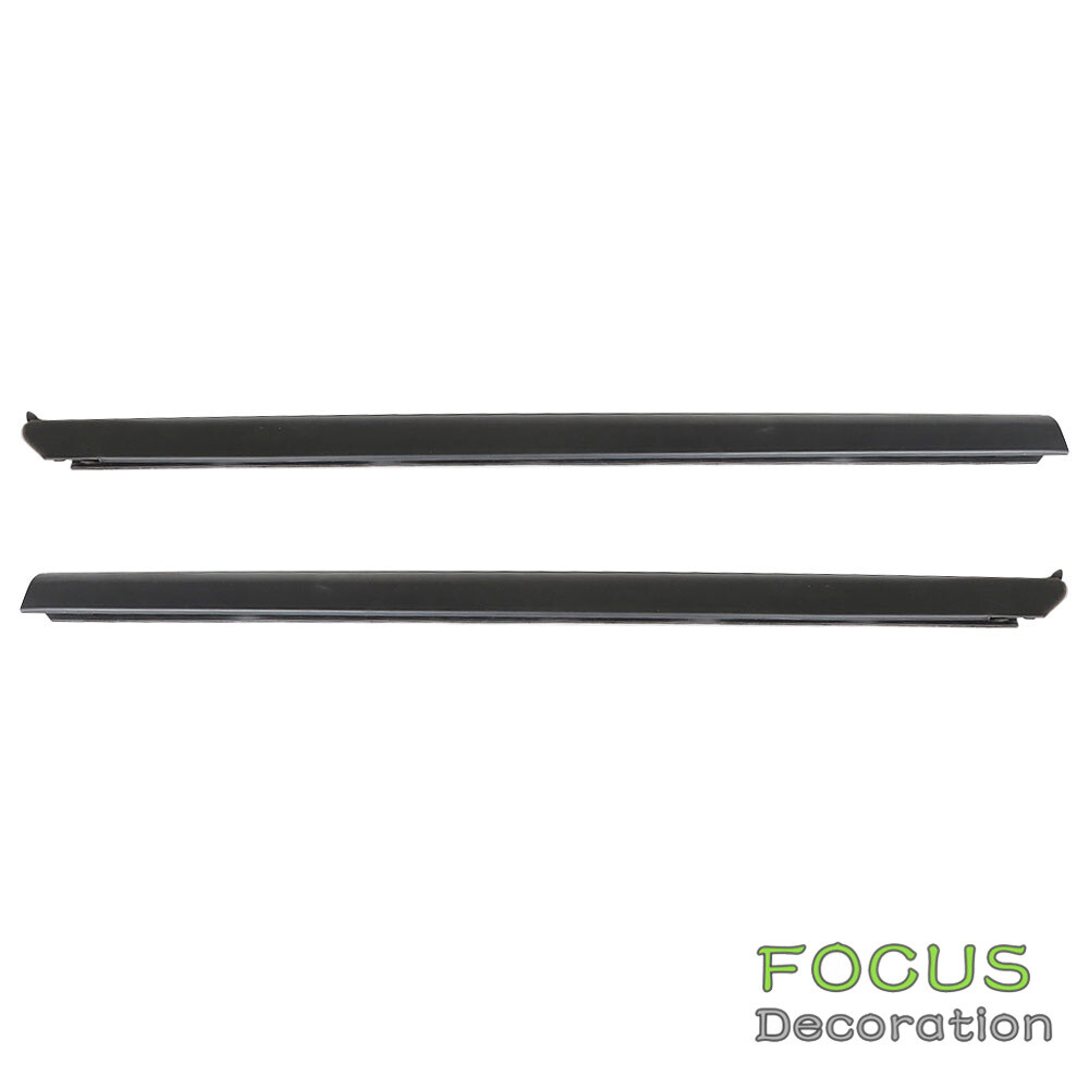 For Ford Ranger 1999-2011 2 x Black Window Seal Belt Weatherstrip Molding Trim