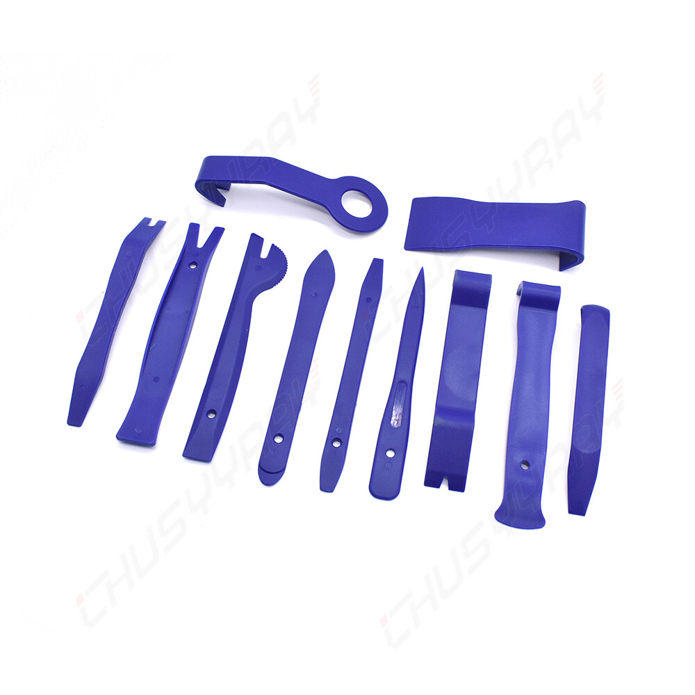 11Pcs Plastic Universal Panel Removal Open Pry Car Accessories Tools Trim Kit