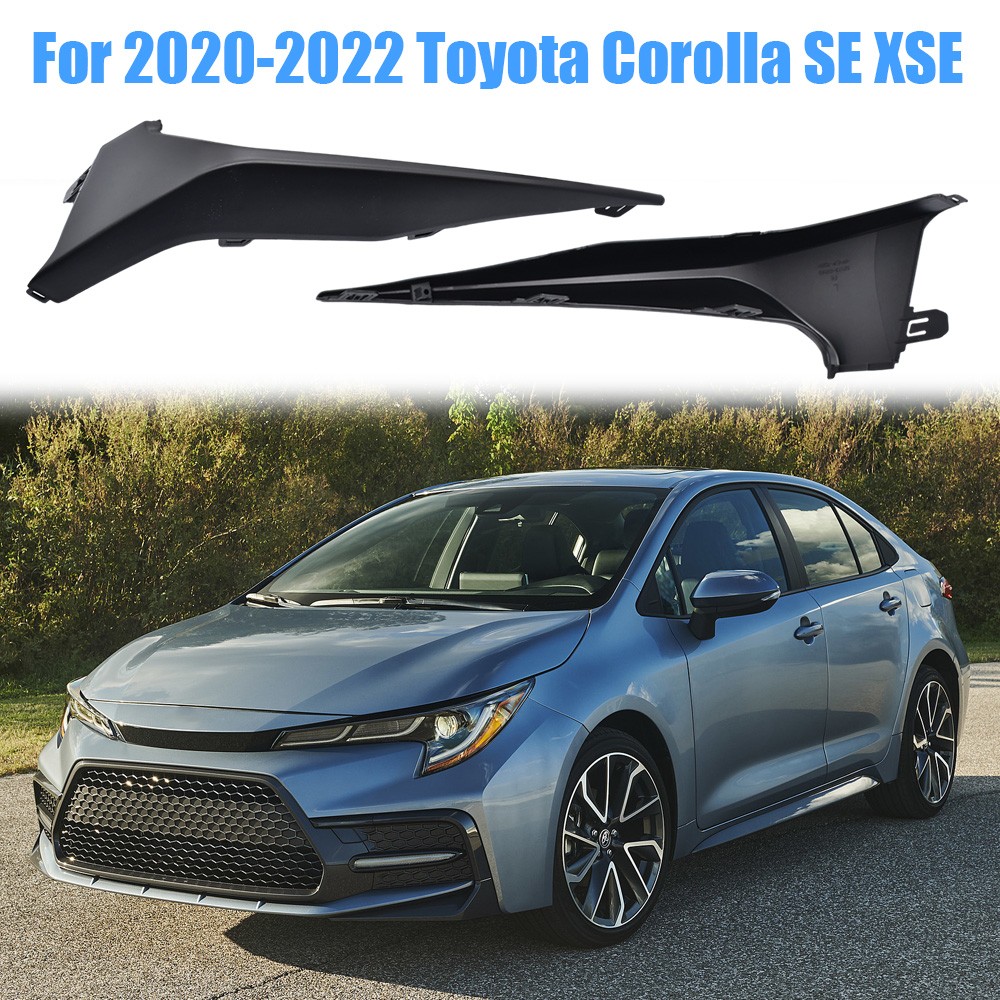 For 2020-2022 Toyota Corolla SE XSE Front Bumper Grille Trim Molding Accessories