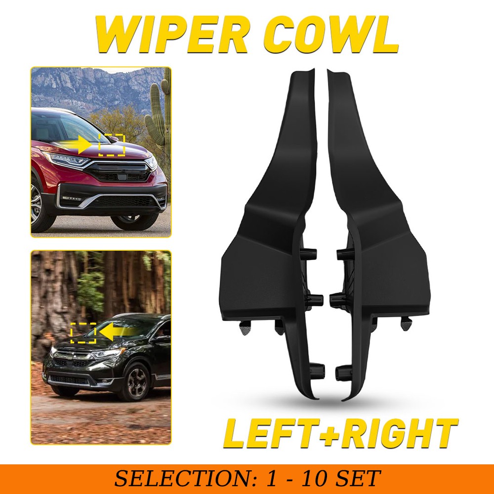2-20PCS Front Windshield Wiper Side Cowl Kit For Honda CRV 2017-2022 Accessories