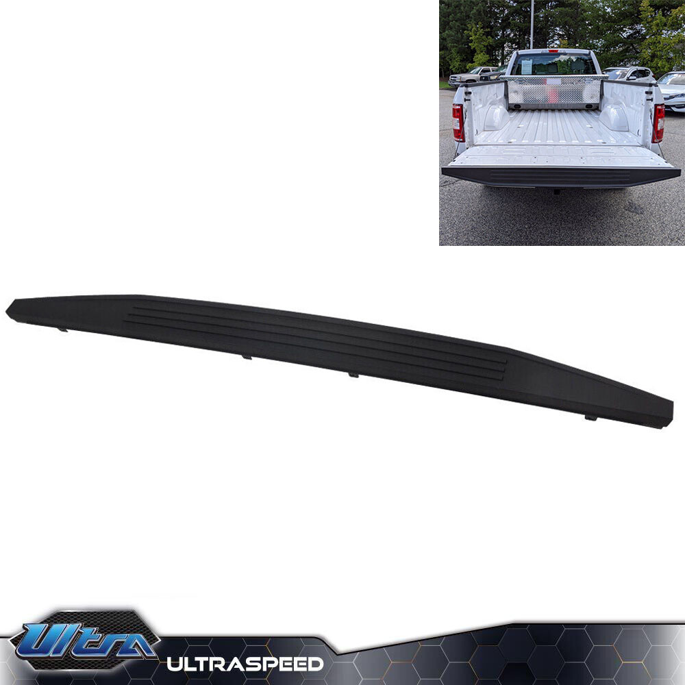 FIT FOR 2015-2019 FORD F-150 BLACK REAR TAILGATE MOLDING TRIM COVER BED CAP