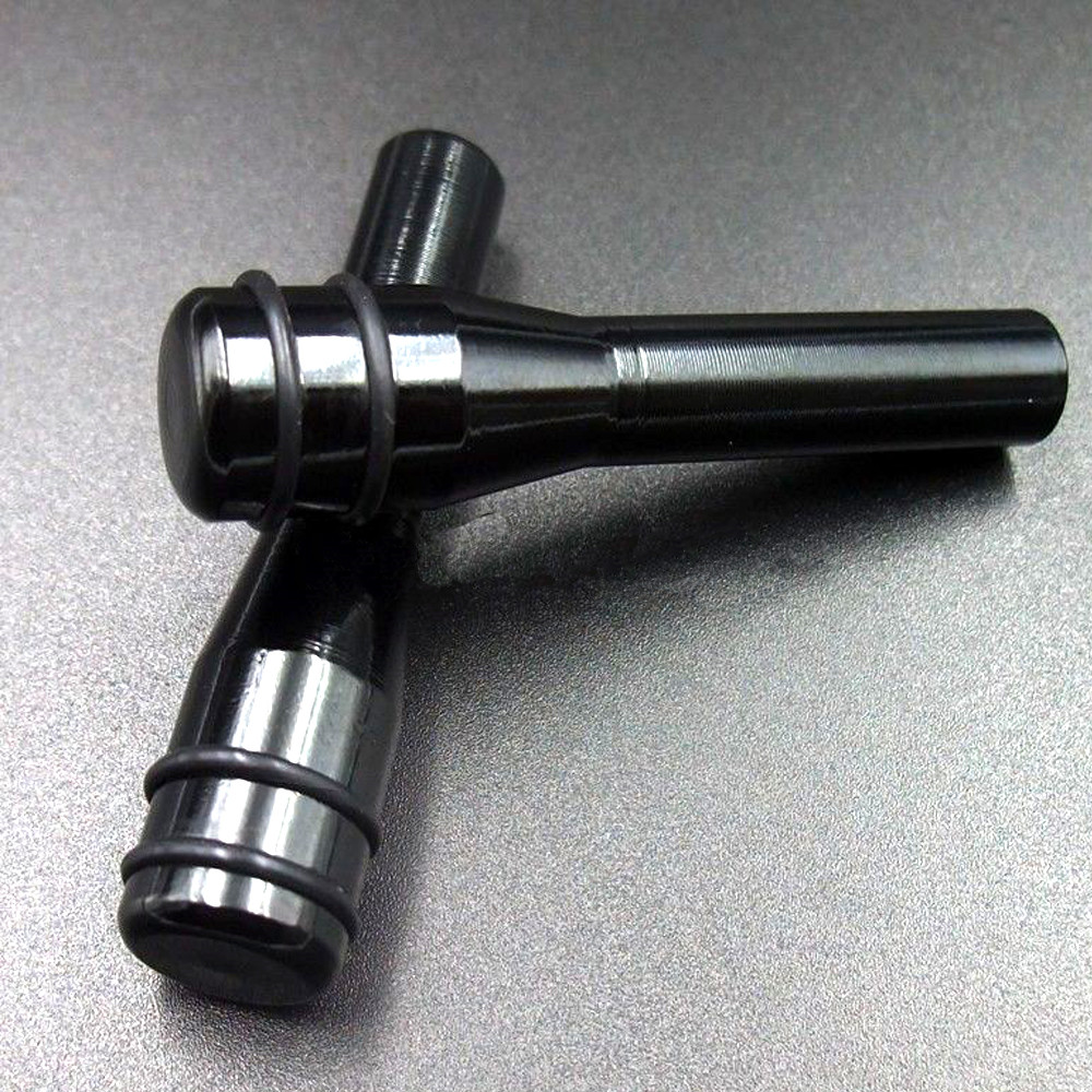 2pcs Black Aluminum Alloy Universal Car Truck Interior Door Lock Knob Pull Pin