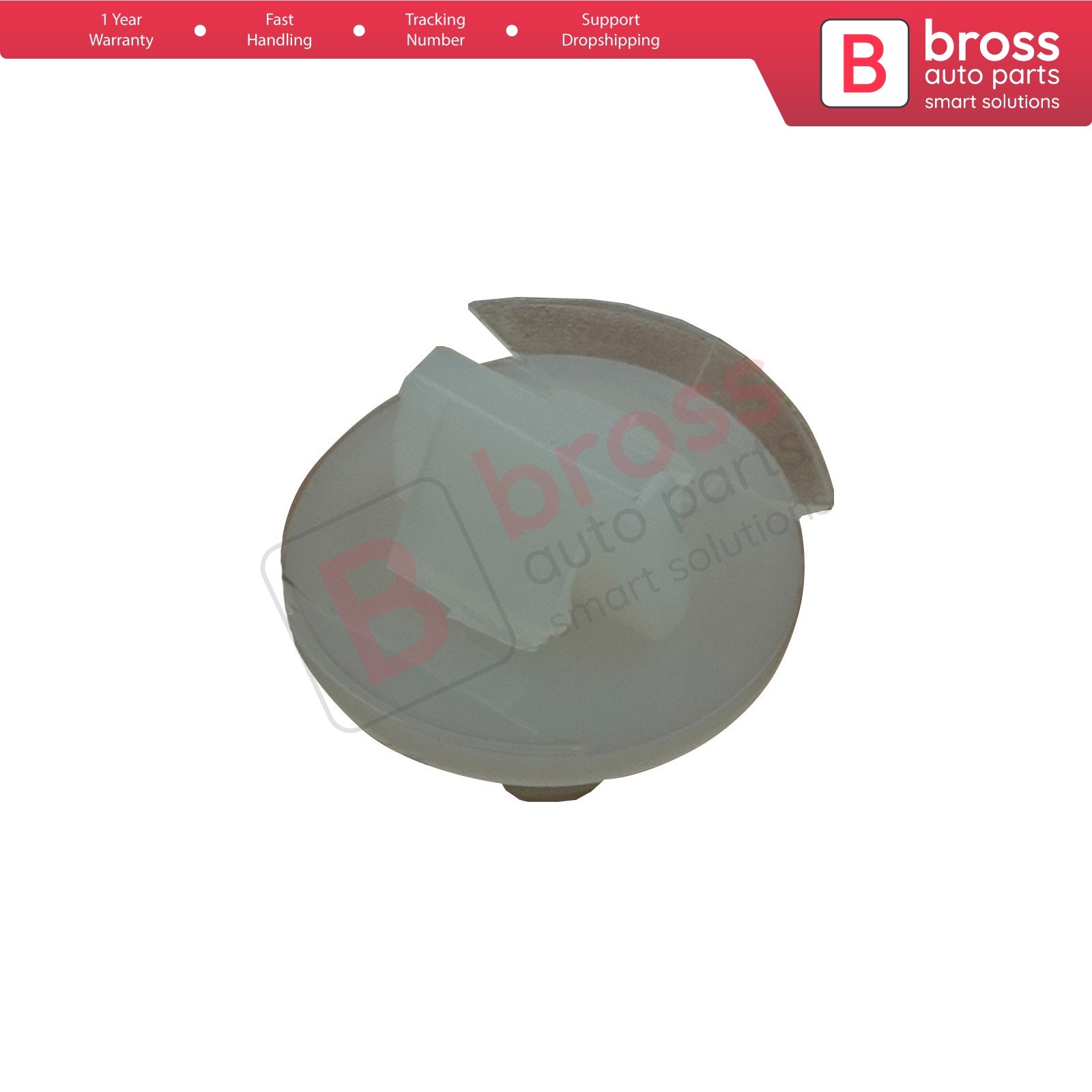 Bross Auto Parts BCF5049 10 Pieces Door Lock Holder Clip for Renault