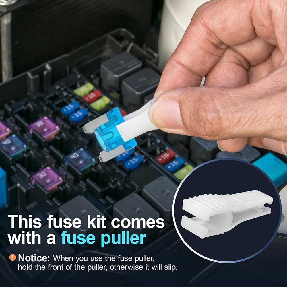 30 Pcs Car Fuse Kit Micro Size Blade Fuses 2A–40A for Car Truck Motorcycle