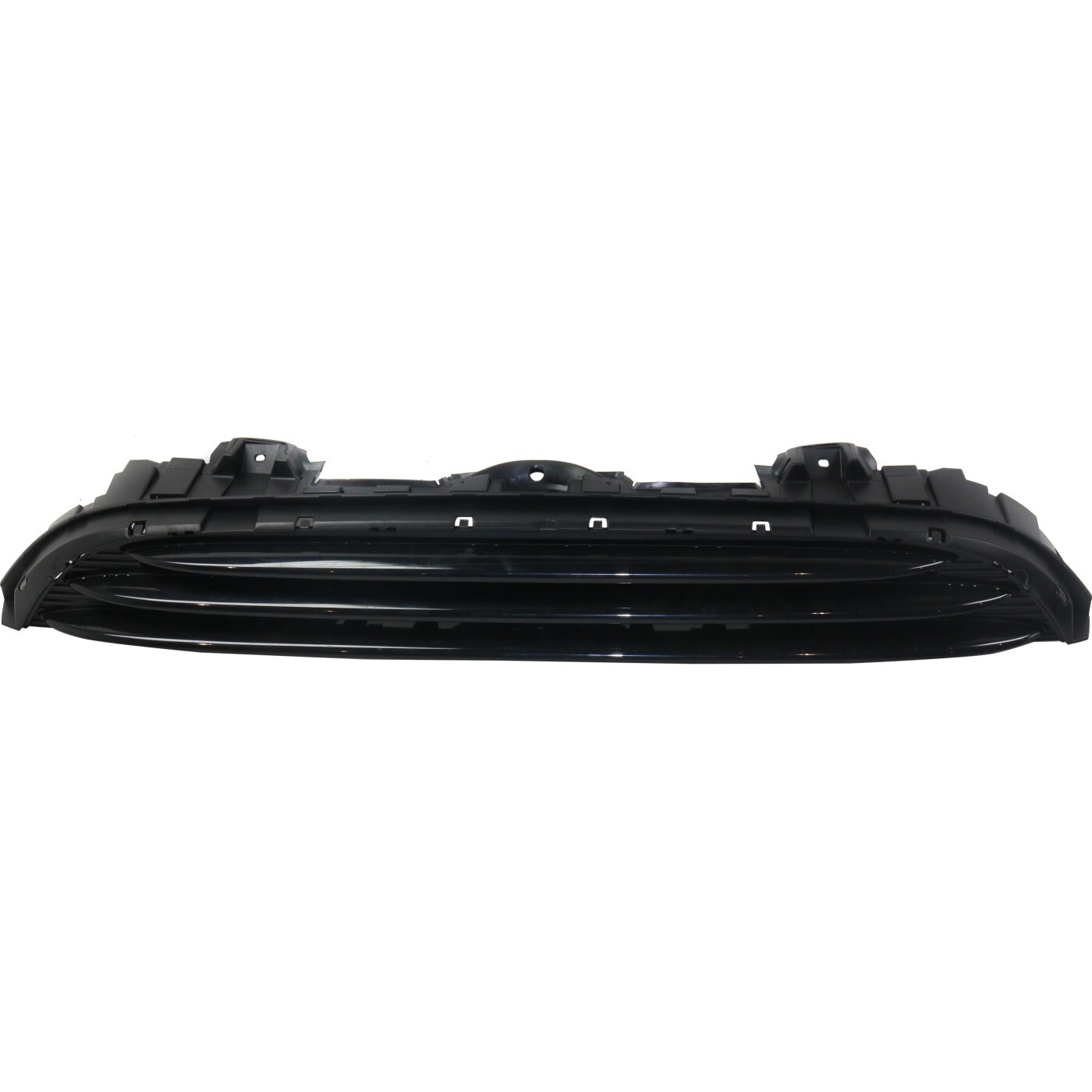 Grille Assembly For 2015-2021 Mini Cooper Textured Black Shell and Insert CAPA