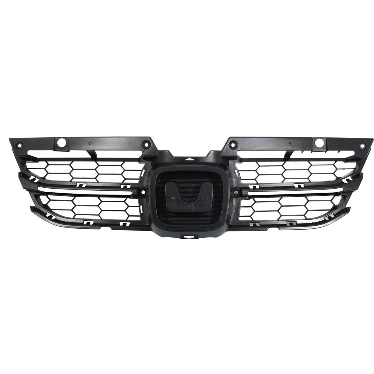 Grille Assembly For 2011-2012 Honda Accord Paintable CAPA with Emblem Provision