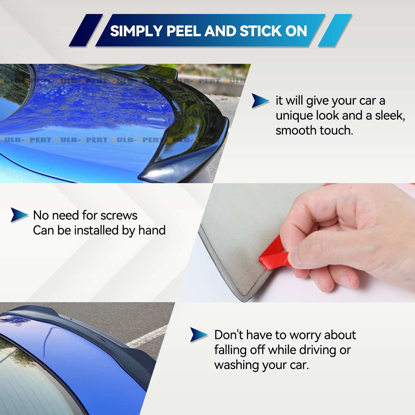 Trunk Spoiler Wing High Kick For 2022 -2025 Honda Civic Sedan Si Factory M Style