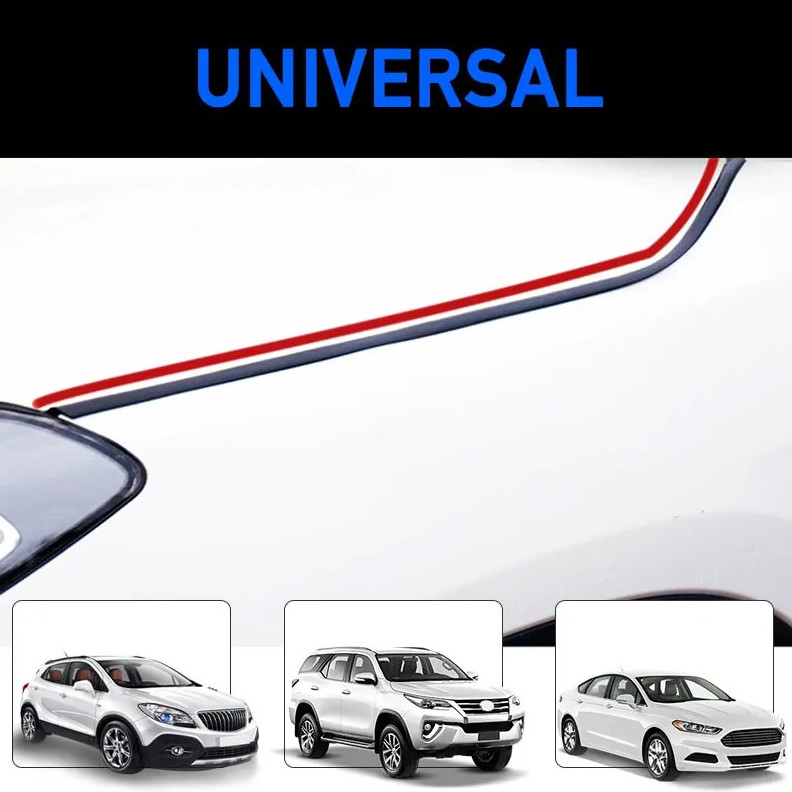 1pc 4m Car Hood Seal Strip Rubber Gap Filler Waterproof Noise Insulation – NEW