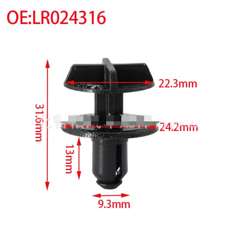 Car Retainer Clips Panel Bumper Tank Fender Kit Fit For Jaguar XF Land Rover
