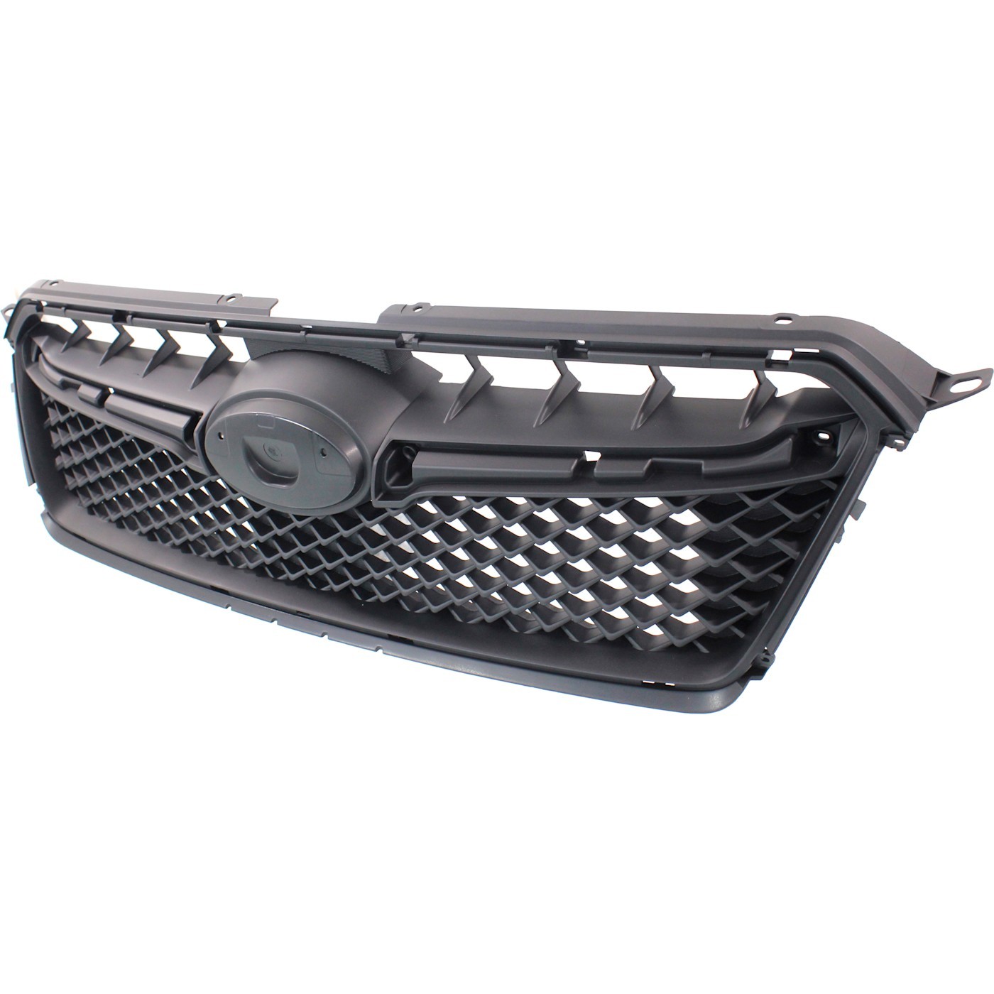 Grille For 2015-2016 Subaru Impreza Textured Black Plastic