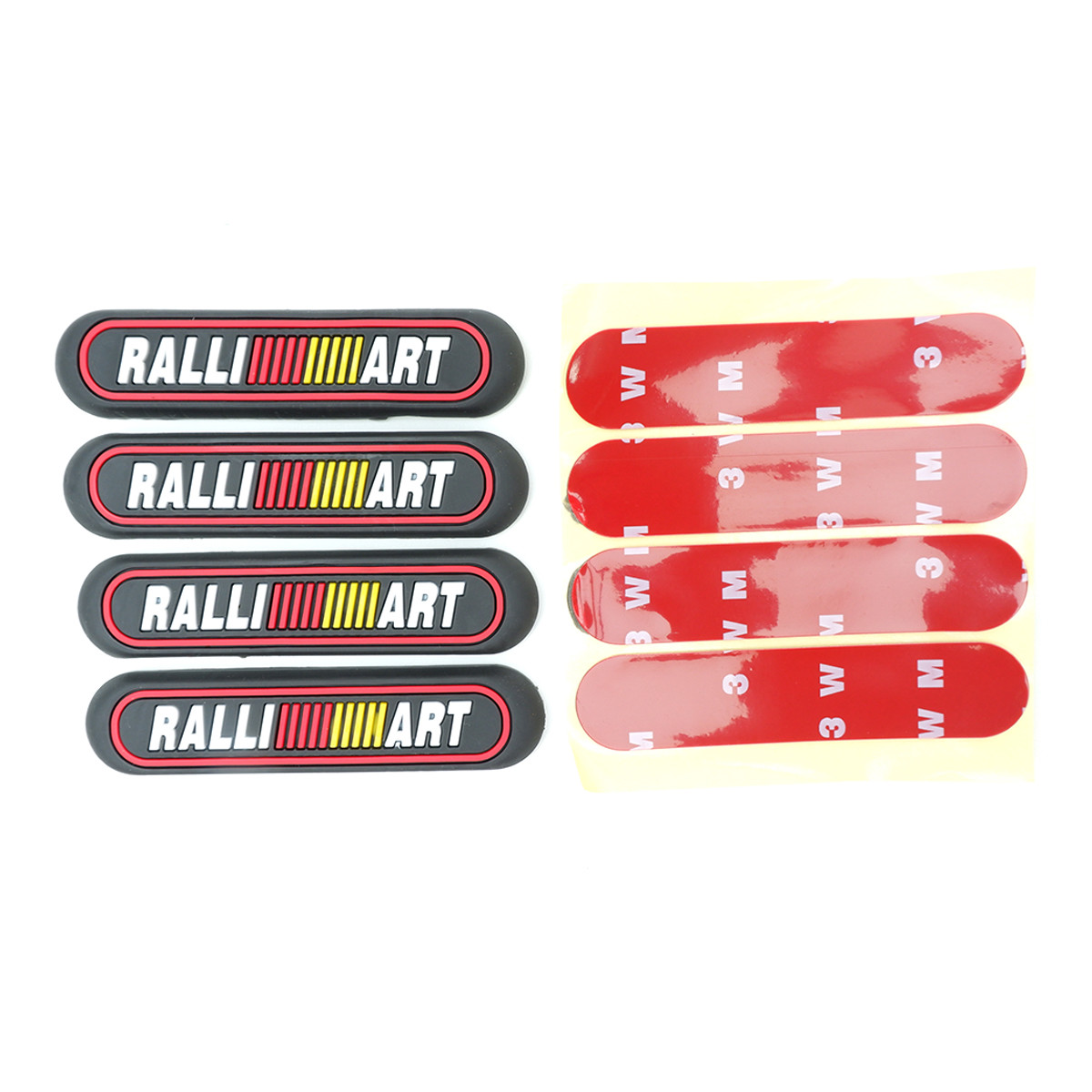 Fits Mitsubishi L200 Triton Montero Sport 00 18 Rubber Protect Door RALLI ART