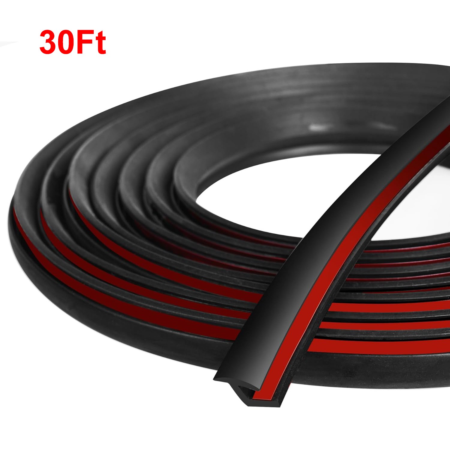 30 Ft T-Style For Ford Car SUV Rubber Wheel Wells Fender Flare Edge Seal Trim 9M