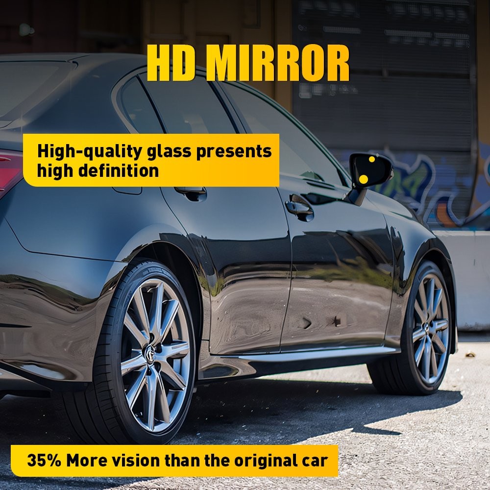 Passenger RH Side Mirror Glass with Heated & Blind Spot For Lexus CT200h 2011-17