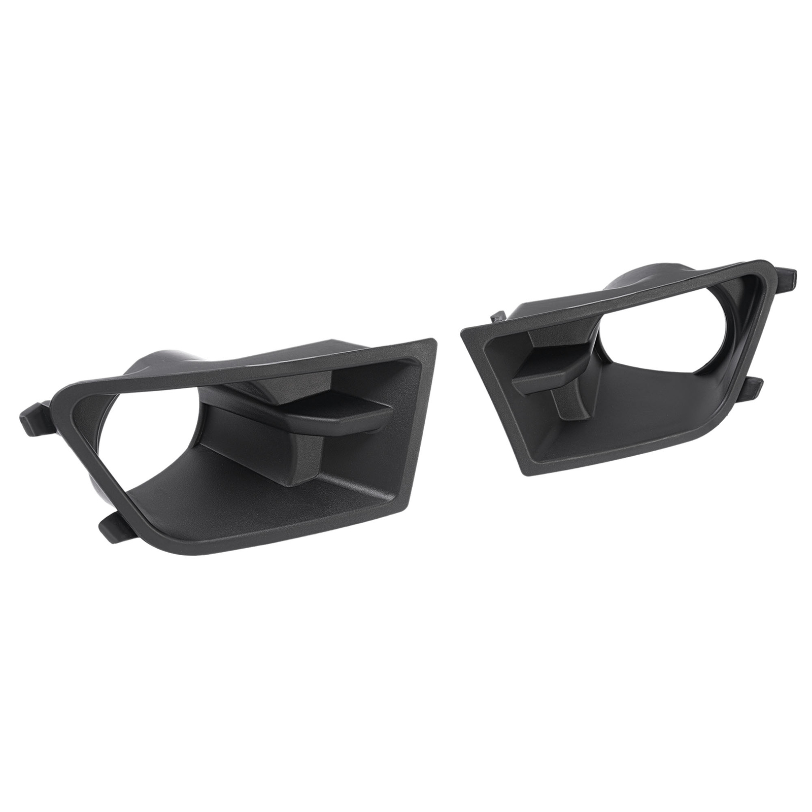 Pair Fog Light Lamp Bezel LH + RH Kit Pair for Ford Mustang Base Model 2010-2012