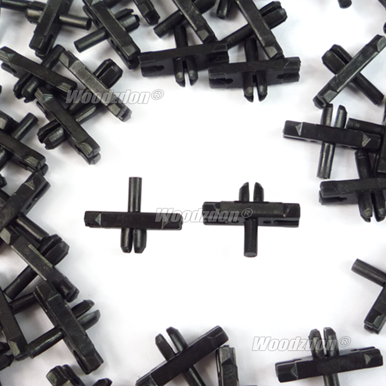 50 Pcs Body Side Moulding Clip Trim Retainer With Sealer 113-853-585-C For VW