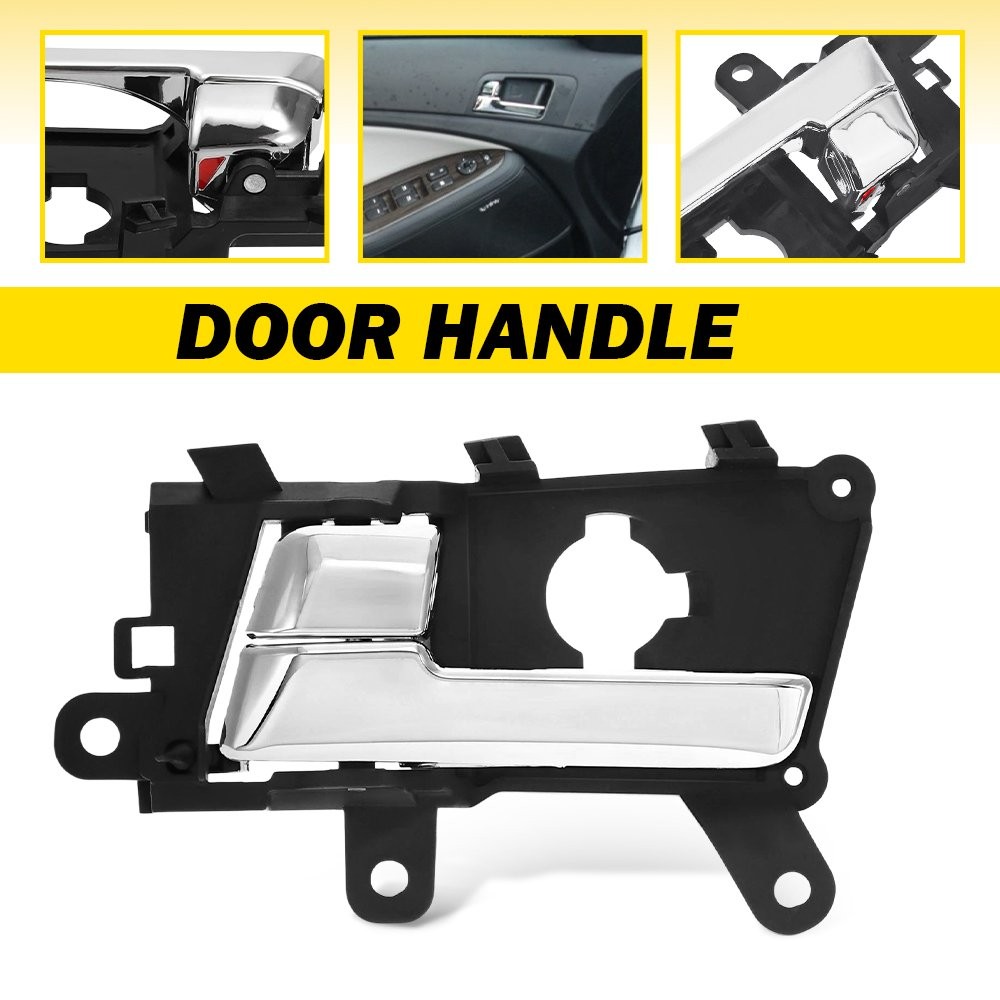 Interior Inner Inside Door Handle Chrome Front Left Fits 2011-13 Kia Optima EPY