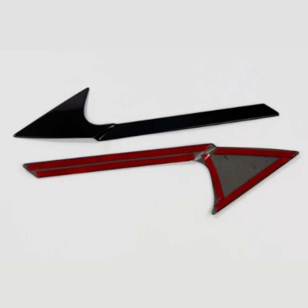 10PCS For 2019-2025 Nissan Altima Black Steel Car Window Molding Strip Trim