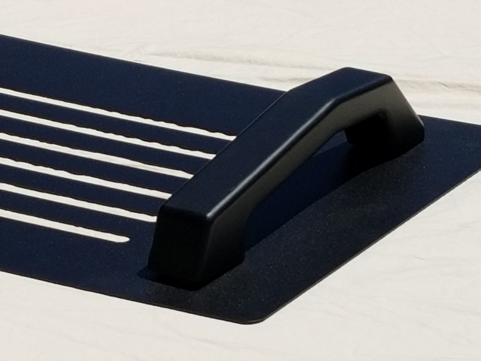 Fierce Black Powder Coated Hood Insert with Handles for HUMMER H2 SUV & SUT