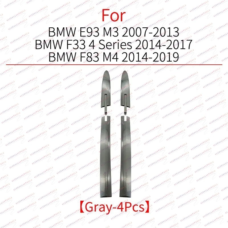 1Set Convertible Roof Top Hinge Cover For BMW M3 M4 3 E93 4 F33 F83 2007-2019