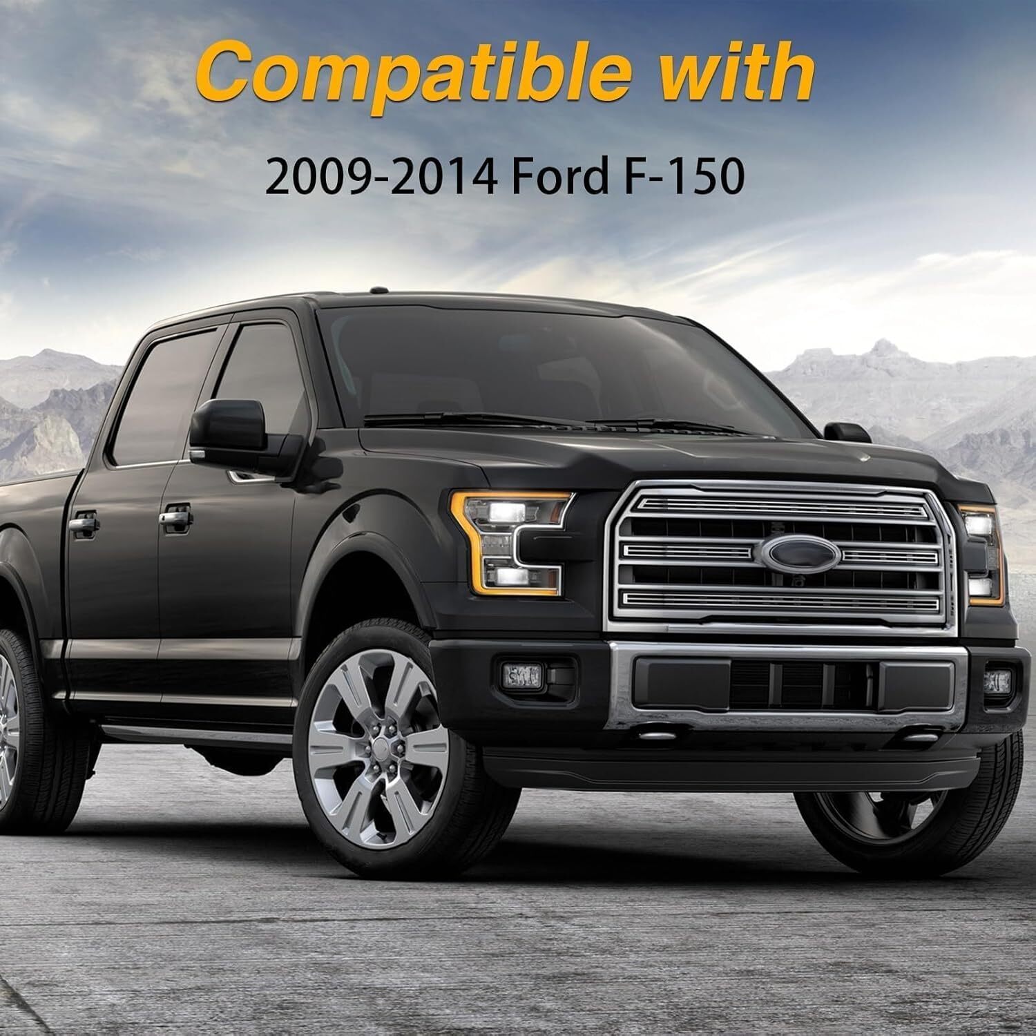 Fuel Tank Door Cap Fuel Filler Door Cover for F-150 2009-2014 9L3Z-99405A26-AA