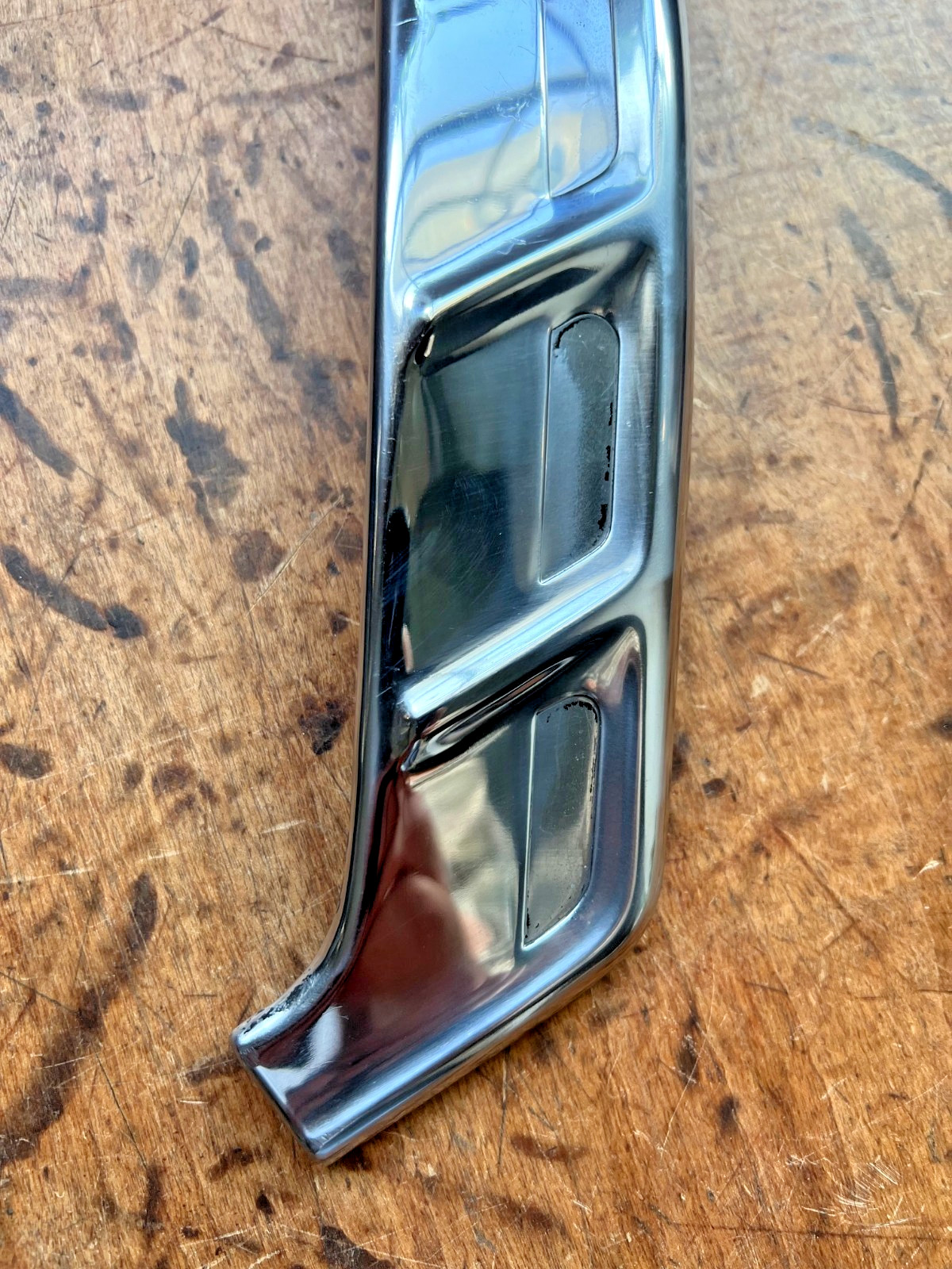 1956 CHEVY 2 DOOR HARTOP CONVERTIBLE BEL AIR PAINT DIVIDER TRIM DRIVER SIDE OEM