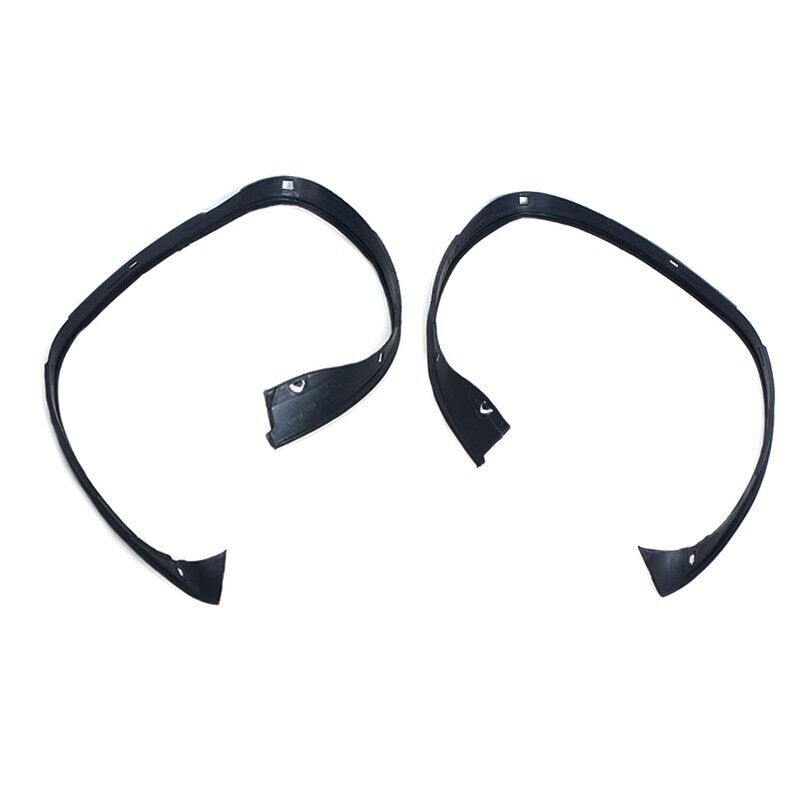 Pair For Porsche Cayenne 2011-2014 Rubber Sealing Trim Headlamp Decorative Strip