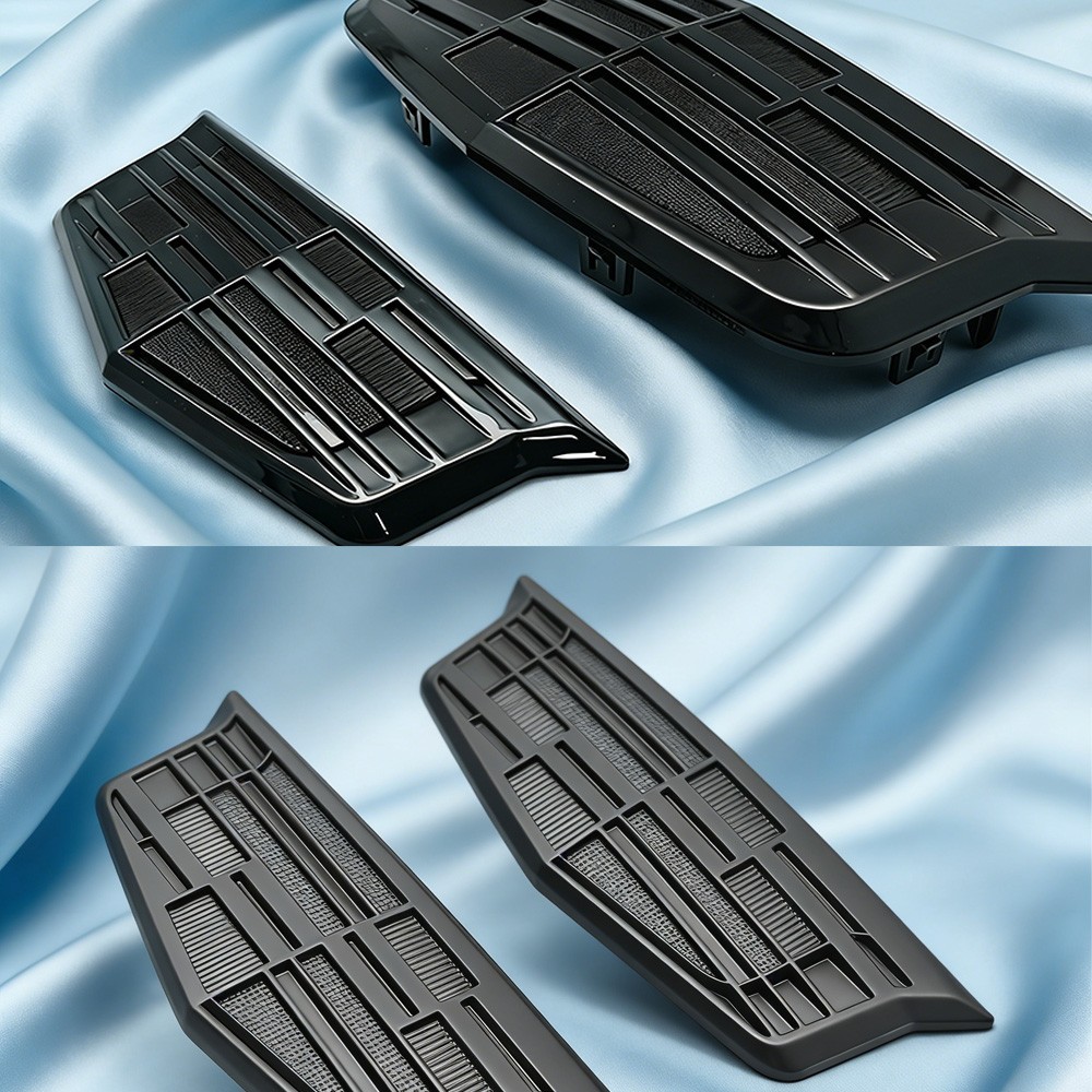 SET of 4 Black Color Car Front & Rear & Fender Badge Emblem for ATS XTS CT6 XT5