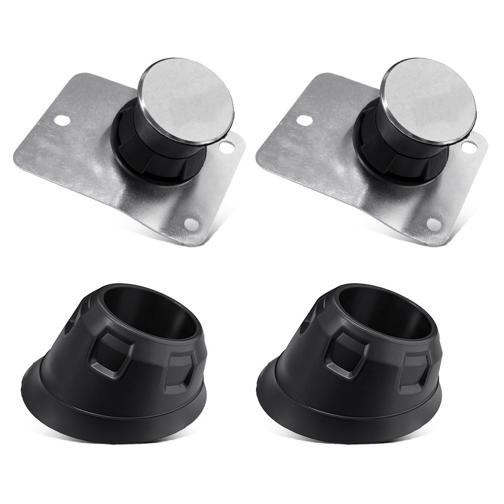 2X Door Bumper Magnet Stop Cover For Ford Transit 150 250 350 15-24 BK3Z16758AC