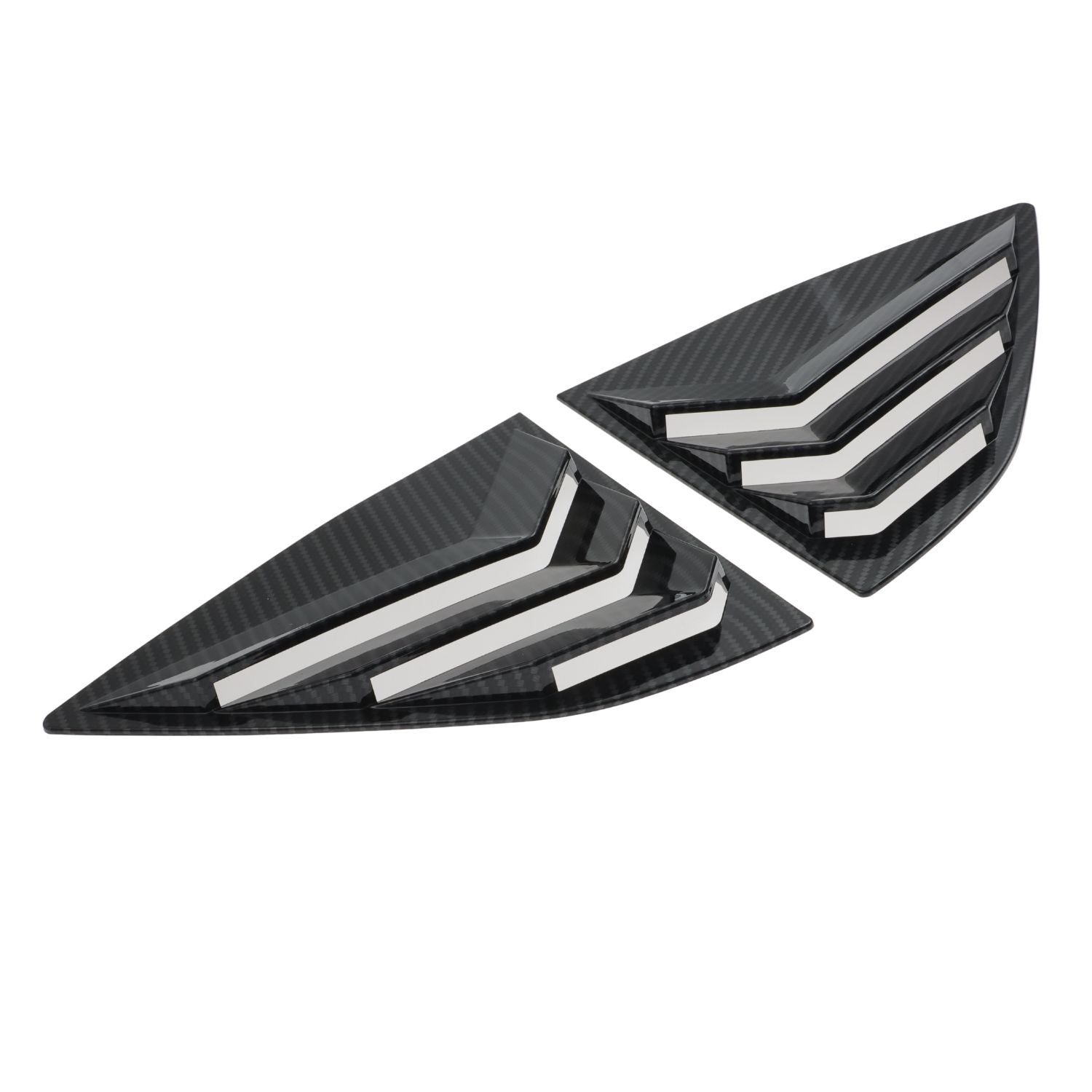 1x Window Louver Rear Side Vent Cover Trim for Mitsubishi Lancer ES GT GTS SE DE