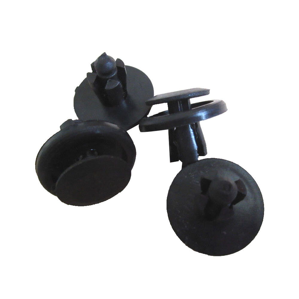 100Pcs/Set Bumper Clips Car Hole Plastic Screw Rivets Fastener Fender Push Pin