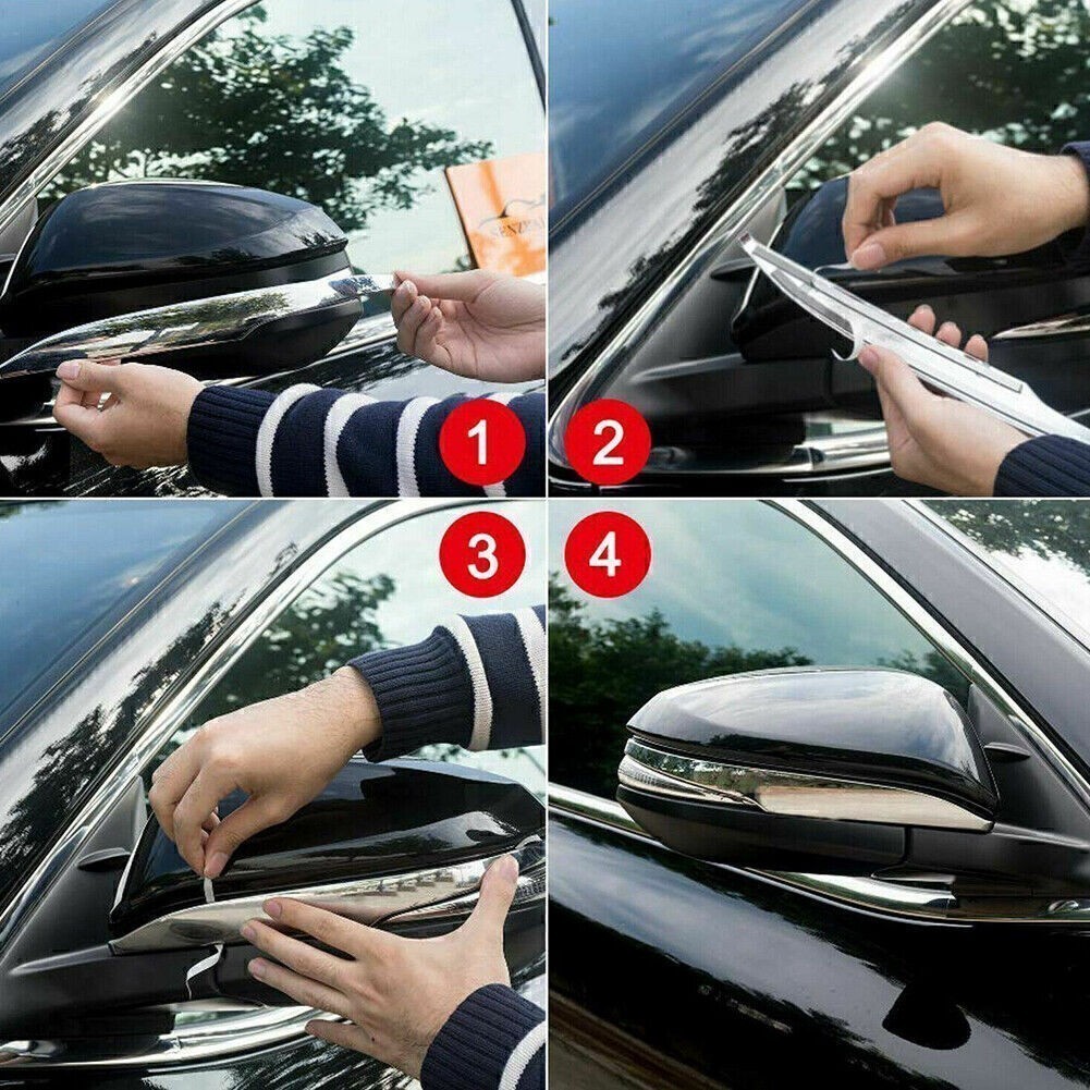 For Toyota Highlander 2014-2019 Chrome Cover Trim Set- Side Rearview Mirror