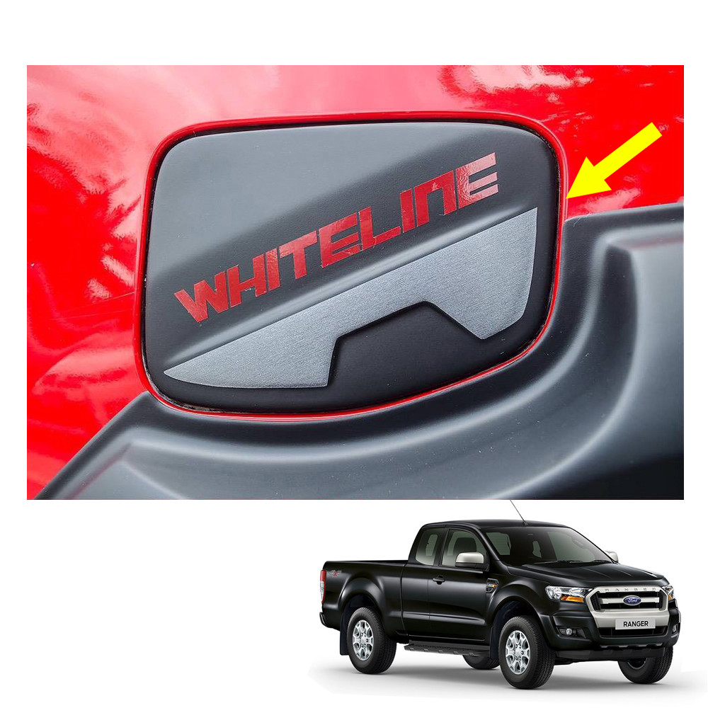 12 2013 – 17 Tank Fuel Oil Cap Cover Matte Black Trim 1 Pc On Ford Ranger T6 Cab