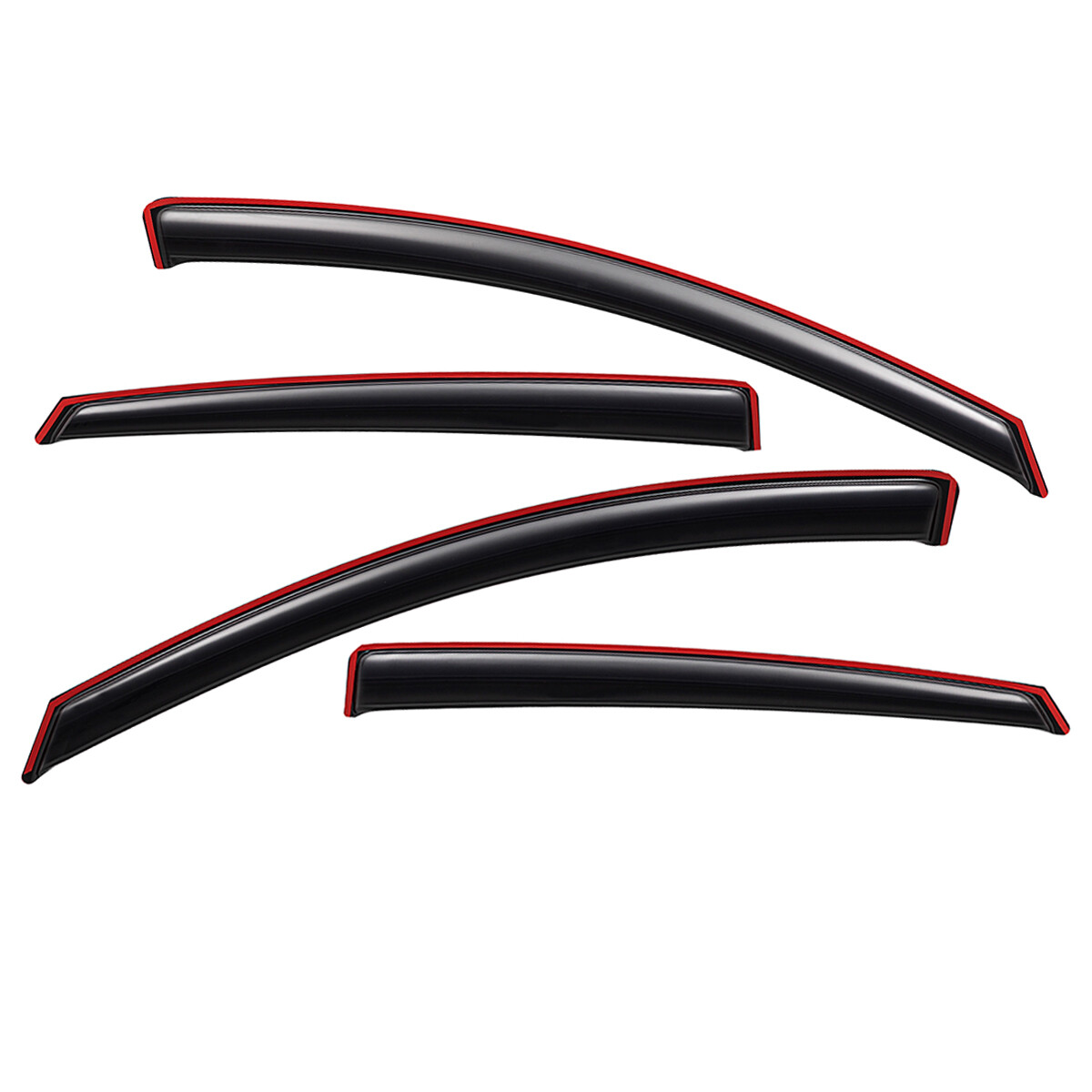 In-Channel Rain Guard Window Visor Vent Shade for 2016-2024 Chevrolet Malibu