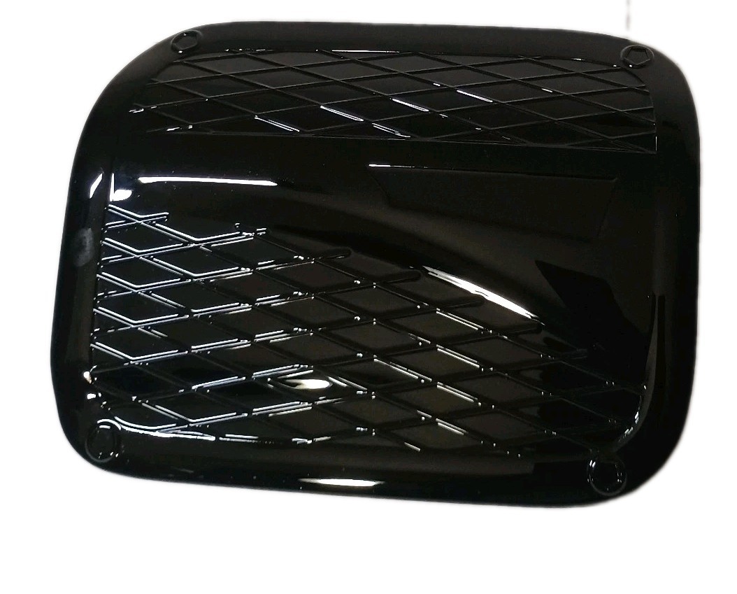 Fuel Tank Cover Glossy BlackABS Gas Cap Cover For 8th Gen Toyota Camry 2018-24