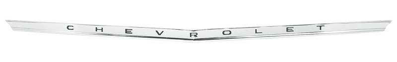 OER 3799051 1962 Chevy Impala Full Size Polished Aluminum Hood Lip Molding
