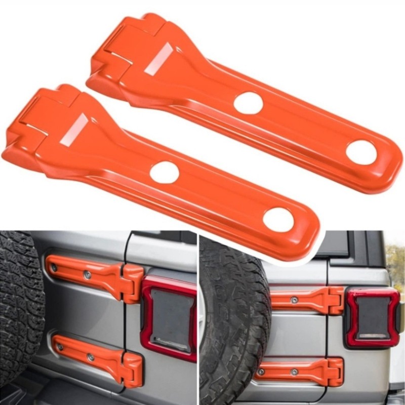Pair ABS Hinge Cover Guards Decors Designed for Car Modification 2018-2024