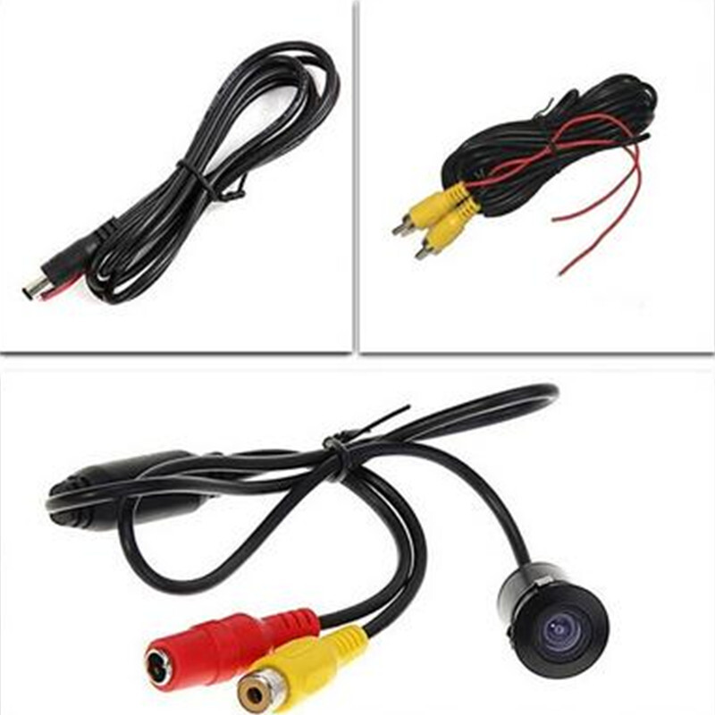 170° Car Rear View Camera Reverse Back Up Parking Night Vision Waterproof Kit